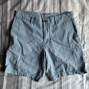Old Navy Blue‎ Flat Front Shorts Casual Style